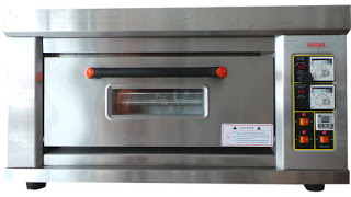 gas-oven 1 deck 1 tray
